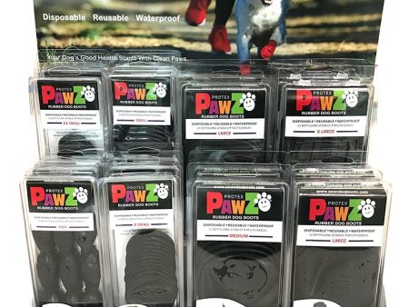 Pawz Dog Black 28Pc Counter Top Display Supply