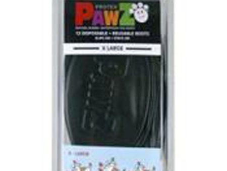 Pawz Dog Boots Black Extra Large For Sale