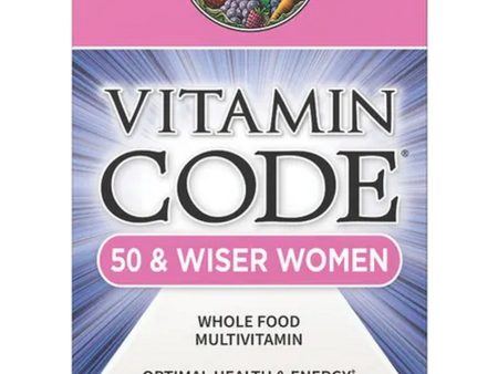 Garden of Life, Vitamin Code, 50 & Wiser Women, 120 Vegetarian Capsules Online