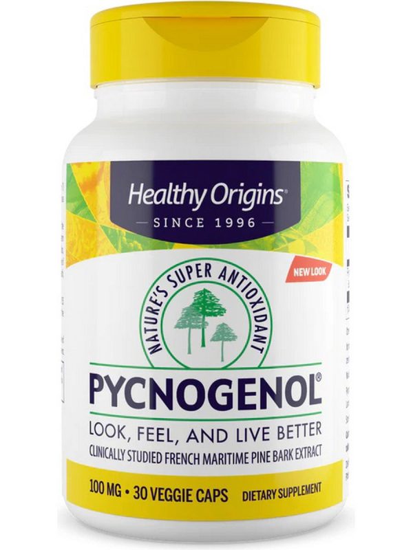 Healthy Origins, Pycnogenol, 100 mg, 30 Veggie Caps Fashion