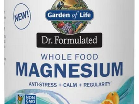 Garden of Life, Dr. Formulated, Whole Food Magnesium, Orange, 14.8 oz For Discount