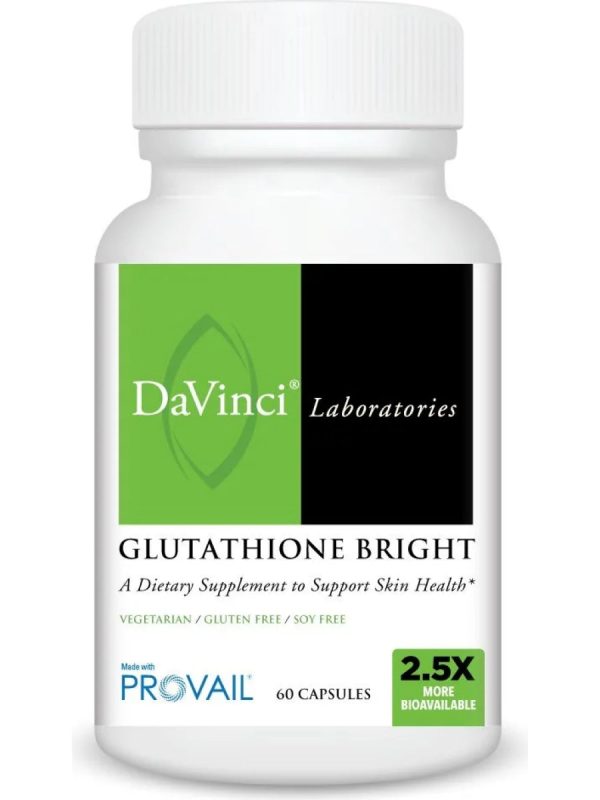 DaVinci Laboratories, Glutathione Bright, 60 Capsules For Discount