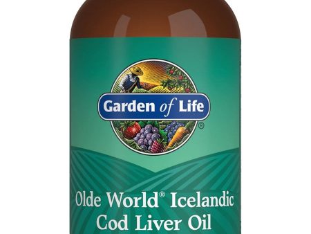 Garden of Life, Olde World Icelandic Cod Liver Oil, Lemon Mint, 8 fl oz For Discount