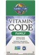 Garden of Life, Vitamin Code, Family Multivitamin, 120 Vegetarian Capsules Hot on Sale