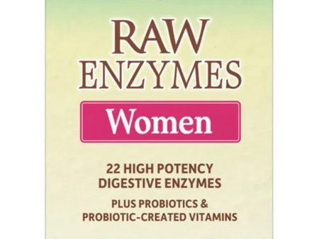 Garden of Life, RAW Enzymes Women, 90 Vegetarian Capsules For Discount