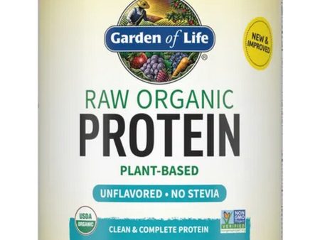 Garden of Life, Raw Organics, Protein Plant-Based, Unflavored, 19.75 oz Fashion