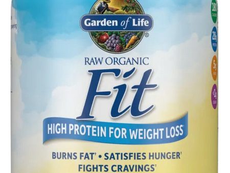 Garden of Life, Raw Organics, Fit High Protein for Weight Loss, Chocolate, 32.09 oz Supply