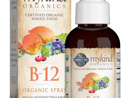 Garden of Life, MyKind Organics, B-12 Organic Spray, Raspberry, 2 fl oz Discount