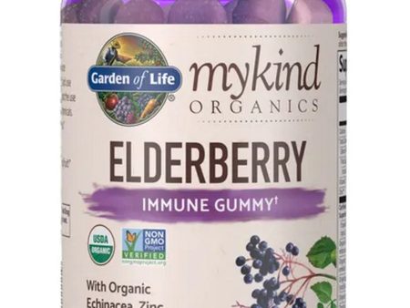 Garden of Life, MyKind Organics, Elderberry Gummies, 120 Vegan Gummy Drops on Sale