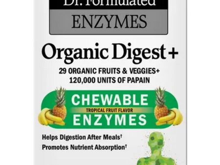 Garden of Life, Dr. Formulated, Organic Digest, Tropical Fuit, 90 Chewables Discount