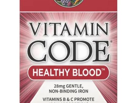 Garden of Life, Vitamin Code, Healthy Blood, 60 Vegan Capsules For Discount