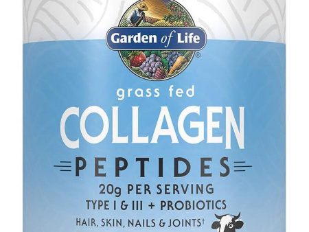 Garden of Life, Grass Fed Collagen Peptides, Unflavored, 19.75 oz Online Sale