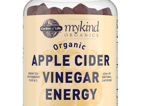 Garden of Life, MyKind Organics, Organic Apple Cider Vinegar Energy Gummies, 63 Vegan Gummies Discount