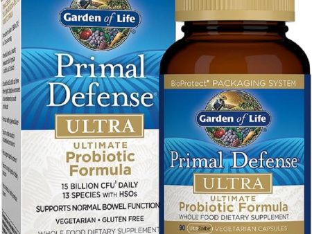 Garden of Life, Primal Defense Ultra, 90 Vegetarian Capsules Cheap