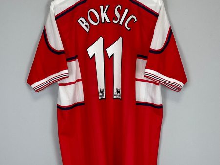 2000 01 MIDDLESBROUGH BOKSIC #11 HOME SHIRT (XL) ERREA Fashion