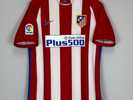 2016 17 ATLETICO MADRID HOME SHIRT (M) NIKE Hot on Sale