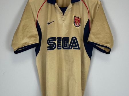 2001 02 ARSENAL AWAY SHIRT (L) NIKE Discount