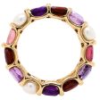 Eden Presley 14K Yellow Gold Round Colored Stones Eternity Band Online Hot Sale