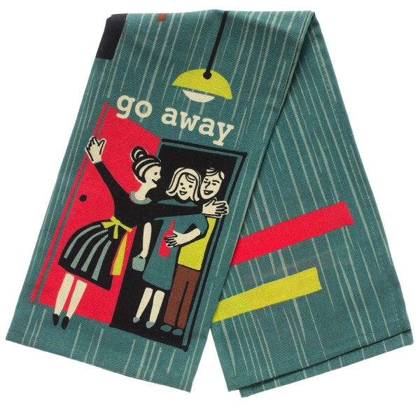 Go Away Tea Towel Online Hot Sale