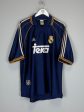 1998 00 REAL MADRID R.CARLOS #3 AWAY SHIRT (XL) ADIDAS For Sale