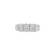 Jay Feder Platinum Oval Diamond Eternity Band Ring Online Hot Sale