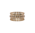 Jay Feder 14k yellow Gold Baguette Diamond Band Ring Cheap