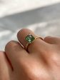 Jay Feder 14K Yellow gold Zambian Emerald Opal Diamond Ring Online