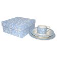 BLUE ALPHABET 3 PIECE SET BOXED on Sale