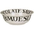 BLACK TOAST CEREAL BOWL on Sale