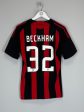 2008 09 AC MILAN BECKHAM #23 HOME SHIRT (S) ADIDAS Supply