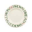 Christmas Toast Smoked Salmon 8 1 2 inch Plate For Cheap