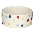 POLKA DOT LARGE PET BOWL Sale