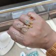 Eden Presley 14K Yellow Gold Multicolored stone open Ring Online Sale