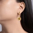 Jay Feder 14k Yellow Gold Large Drop Earrings For Cheap