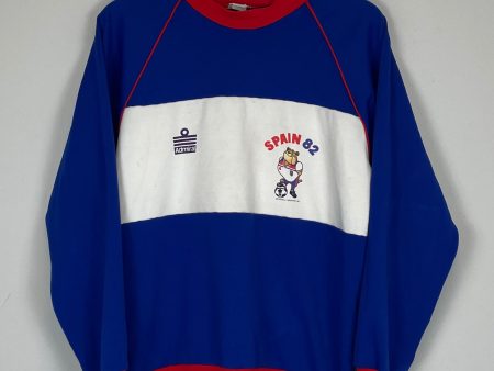 1982 SPAIN SWEATSHIRT (M) ADMIRAL Sale