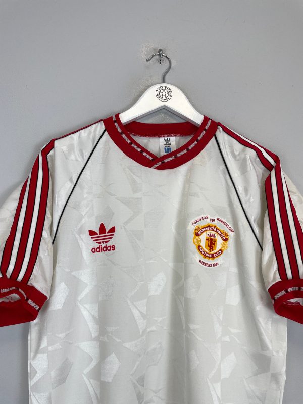 1991 MANCHESTER UNITED ECWC AWAY SHIRT (L) ADIDAS Online