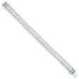 Jay Feder Platinum Diamond Art Deco Bracelet with Extender for Choker on Sale