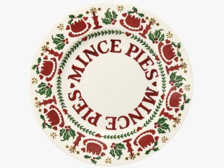 Christmas Joy Mince Pies 8 1 2 Inch Plate For Discount