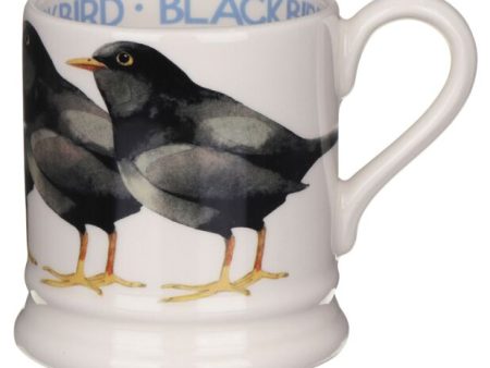 Birds Blackbird Half Pint Mug For Discount