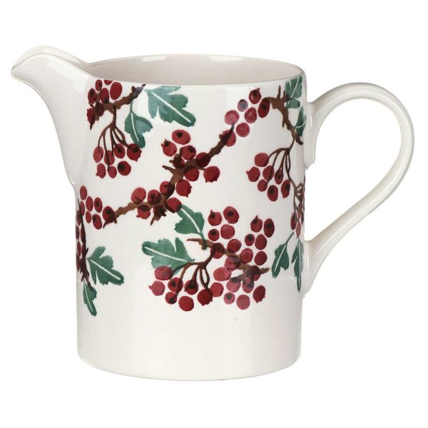 Hawthorn Berries Large Straight Jug Online now