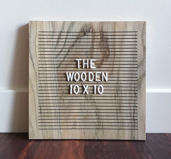 Wooden Word Board For Discount