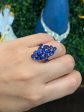 Sutra 18K White Gold Mosaic Collection sapphire ring Supply