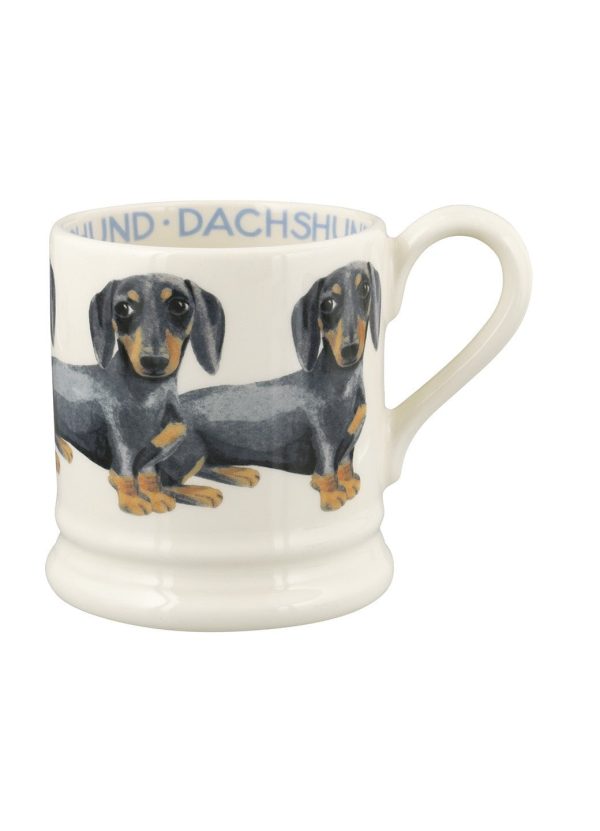 Black & Tan Dachshund 1 2 Pint Mug For Sale