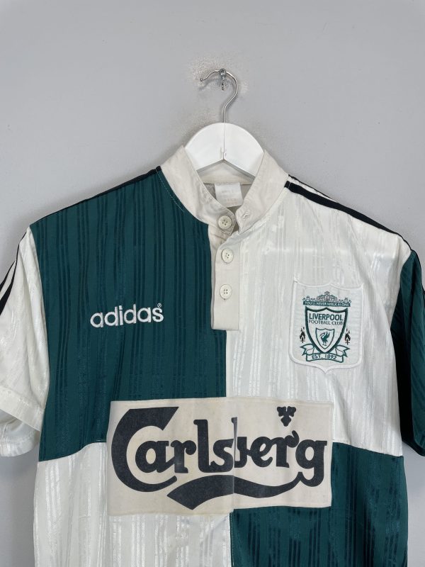 1995 96 LIVERPOOL AWAY SHIRT (S) ADIDAS Cheap