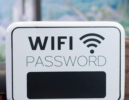 Large Wifi Password Sign Discount