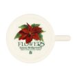 Poinsettia 1 2 Pint Mug Fashion