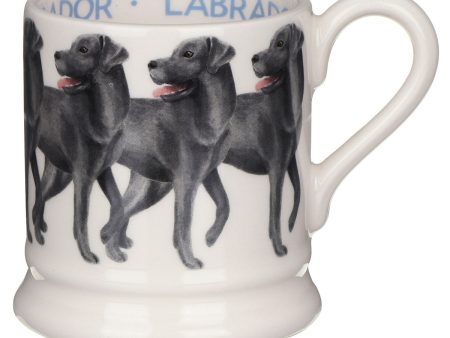 Black Labrador Half Pint Mug Discount