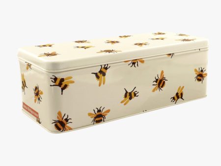 Bumblebee Long Deep Rectangular Tin Online Sale