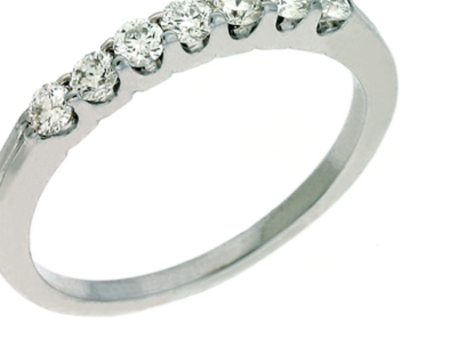 Jay Feder 14K White Gold Diamond Band Hot on Sale