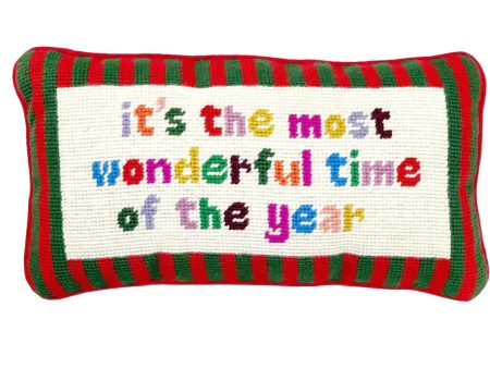 Christmas Needlepoint Pillow For Discount